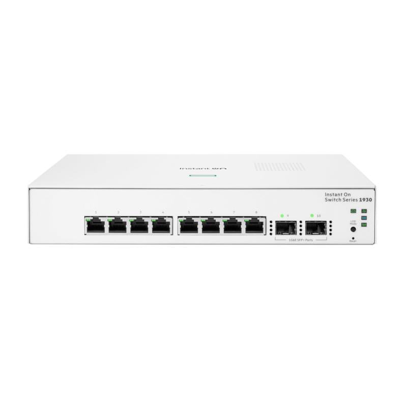1168178ab4583e21a38fd44bd6fbf45f.jpg HPE Networking Instant On Switch 8p Gigabit 2p SFP 1930 - imagine 1