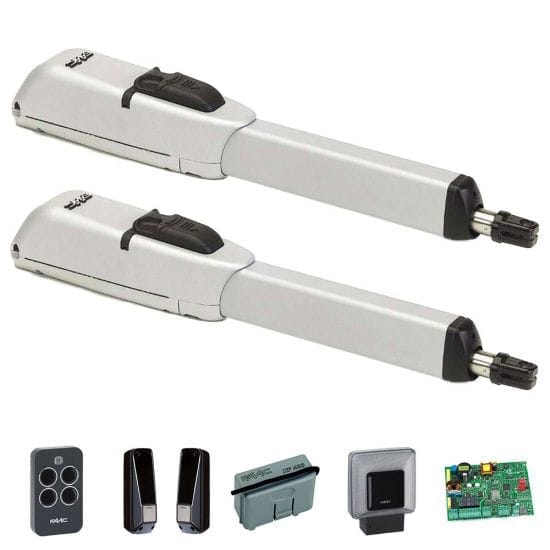 Kit automatizare poarta batanta Faac 415L, 2x3 metri, 230 V