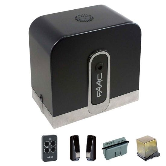 Kit automatizare poarta culisanta Faac model C720 24V, 15 metri, 400 Kg, 24 V
