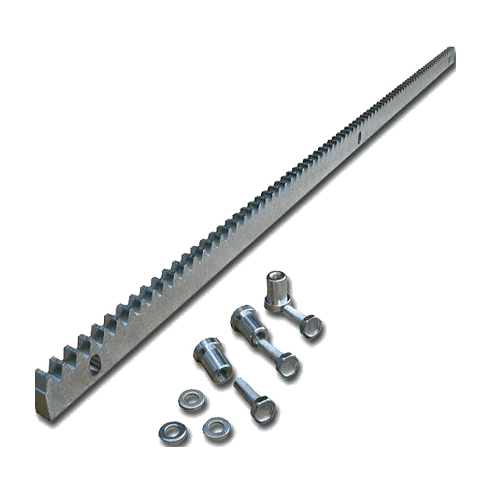 Cremaliera zincata 30 x 12 x 1000 mm, suporti pentru fixare inclusi Pret este per metru liniar