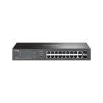 Omada 20-Port Switch ES220GP, • 16× 10/100/1000 Mbps PoE+ RJ45