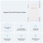 Wi-Fi Range Extender Mercusys AC1900  ME50G; Dual-Band, Standarde Wireless: - imagine 7