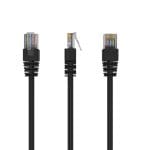 Patchcord UTP RJ45-RJ45 Cat.5e 2m negru,UTP-5E-2-BK, pachcord din cupru - imagine 2