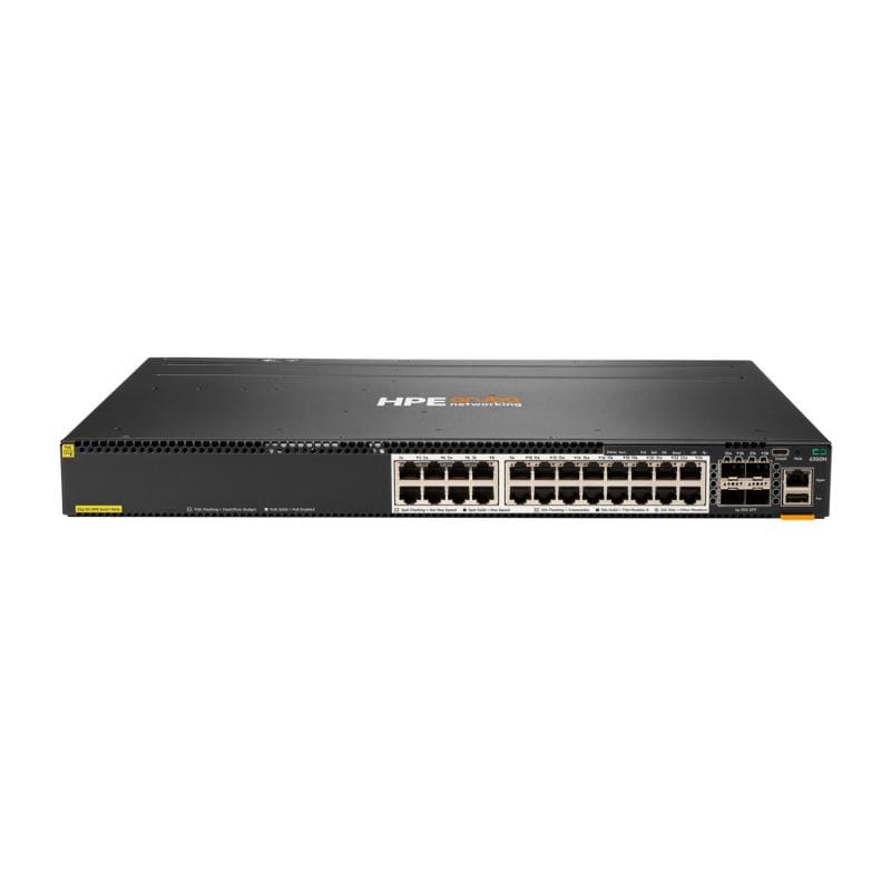 5d971683dc5a834686516a1386f5afd8.jpg HPE Aruba Networking CX 6300M 24-port HPE Smart Rate 1/2.5/5GbE - imagine 1