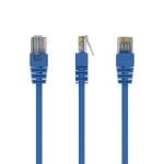Patchcord UTP RJ45-RJ45 Cat.5e 2m albastru,UTP-5E-2-BL, pachcord din cupru - imagine 3