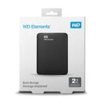 HDD Extern WD Elements Portable, 2TB, negru, USB 3.0 - imagine 10