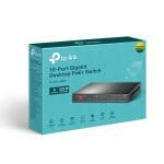 Switch TP-Link TL-SG1210MP, 10 port, 10/100/1000 Mbps - imagine 6