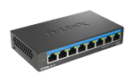 D-LINK DMS-108 UNMANAGED SWITCH 8 PORT, Interfata: 8 x 10/100Mbps/1G/2.5G, - imagine 4