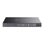 Omada 28-Port Gigabit Easy Managed Switch with 24-Port PoE+ PORT: