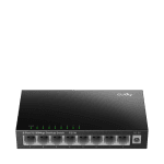 CUDY 8-Port 10/100 Mbps Desktop Switch, 8 10/100M RJ45 Ports,