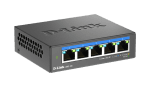 D-LINK DMS-105 UNMANAGED SWITCH 5 PORT, Interfata: 5 x 10/100Mbps/1G/2.5G, - imagine 4