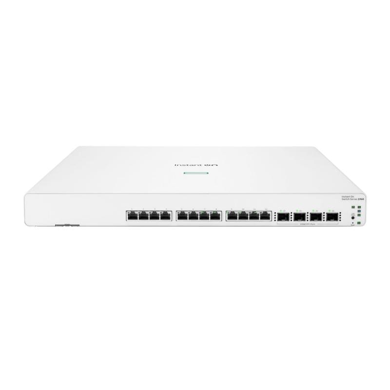 b099b778531a96ea7bf61e2e8e5da4fc.jpg HPE Networking Instant On Switch 12p 10GBT 4p SFP+ 1960 - imagine 1