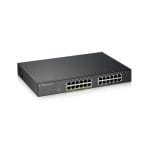 Zy GS1900-24, 24-port GbE L2, 12 Prt POE - imagine 3