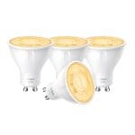 Smart Wi-Fi Spotlight, Dimmable, 4-Pack SPEC: 2.4 GHz, IEEE 802.11b/g/n,