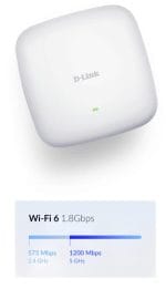 Access point AX1800 wi-fi 6 D-link, DAP-X2810, Nuclias Connect, Up - imagine 10
