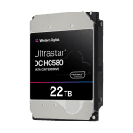 Western Digital Ultrastar DC HC580. HDD capacity: 22 TB, HDD