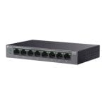 TP-LINK 5-PORT GIGABIT SWITCH LS108GP, interfata  8× 10/100/1000Mbps RJ45 - imagine 3