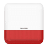 Sirene de exterior wireless AXPRO Hikvision DS-PS1-E-WE(Red Indicator), frecventa de