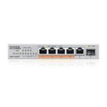 SWITCH ZYXEL XMG105H 5PORT POE  1 SPF+ - imagine 4