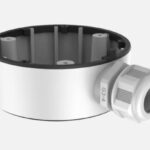 Cutie jonctiune Hikvision DS-1280ZJ-TR13, material aliaj de aluminiu, culoare alba,
