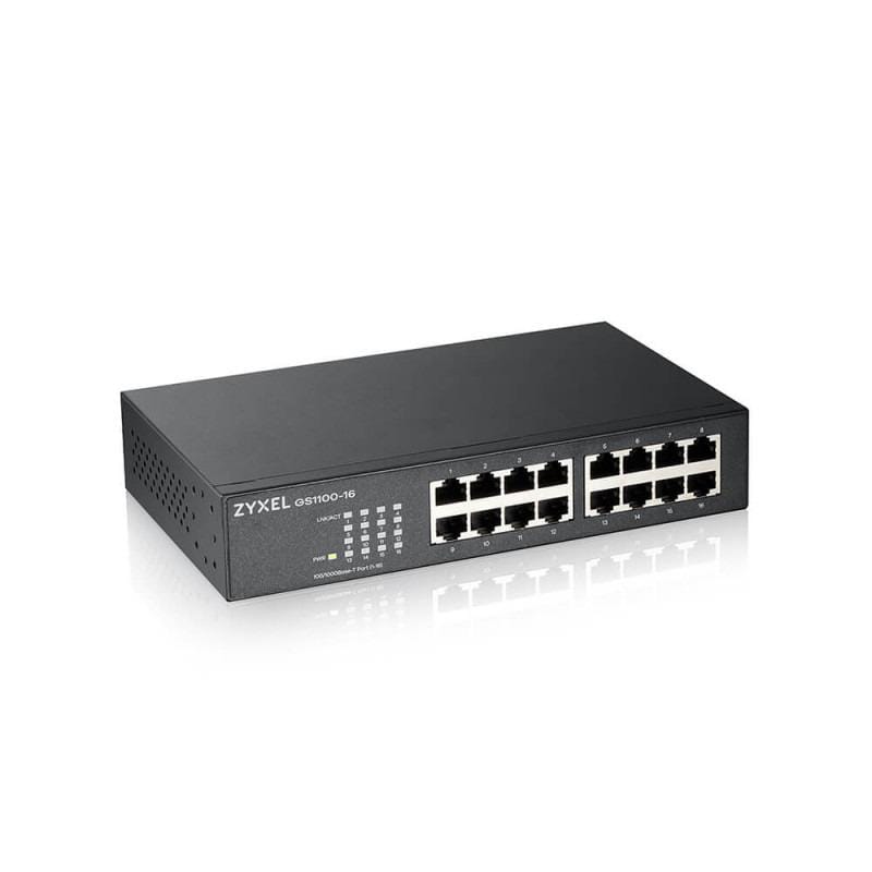 overlay_07c5def2f1f48b4d2da1b53a31d507e7.jpg Switch ZYXEL GS1100-16, 16-port, 10/100/1000 Mbps - imagine 1