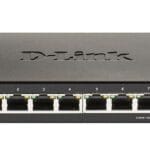 Switch D-Link DGS-1100-08PV2, 8 port, 10/100/1000 Mbps