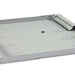 Raft fix perforat Triton 19" 1U/750 capacitate incarcare 80kg, negru