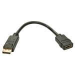 Adaptor Lindy LY-41005, DisplayPort 1.2 to HDMI 1.3, negru - imagine 2