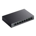 TP-LINK 5-PORT GIGABIT SWITCH LS108GP, interfata  8× 10/100/1000Mbps RJ45 - imagine 2