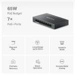 Switch Mercusys Desktop  8 porturi Gigabit, MS108GP, 7 porturi - imagine 2