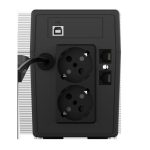 UPS nJoy Cadu 650, 650VA/360W, Afisaj LCD cu ecran tactil, - imagine 2