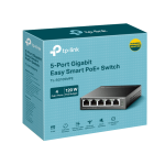 "5-Port Gigabit Easy Smart Switch with 4-Port PoE+ PORT: 4× - imagine 3