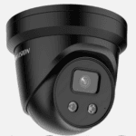 Camera supraveghere Hikvision IP turret DS-2CD2383G2-IU(2.8mm)BLACK, 8MP, culoare neagra, Acusens