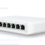 Ubiquiti UniFi 8 port switch, USW-LITE-8-POE, 8 x 10/100/1000 Mbe