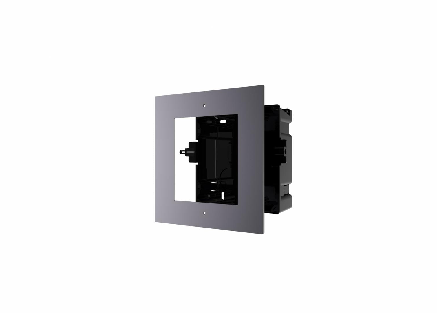overlay_23dcb27b43a4a75f229c86e3be2538d9.jpg Panou frontal pentru un modul videointerfon modular Hikvision DS-KD-ACF1; montare - imagine 1