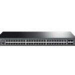 "JetStream™ 48-Port Gigabit L2+ Managed Switch with 4 10GE SFP+