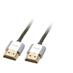 Cablu Lindy Slim 1m High Speed HDMI, Cromo