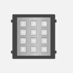 Modul de extensie videointerfon cu tastatura Hikvision DS-KD- KP/S;.permite formarea