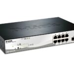 Switch D-Link DGS-1210-10P, 8 port, 10/100/1000 Mbps
