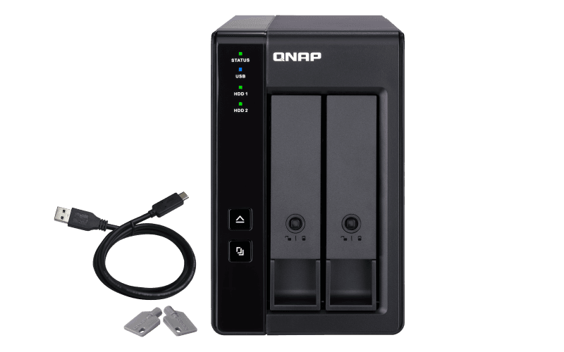 overlay_3cbc72d194fbc78096b4e9356c0eca54.png Extensie USB QNAP TR-002 2-Bay, 2.5/3.5 SATA 6Gbps HDD (neincluse), - imagine 1