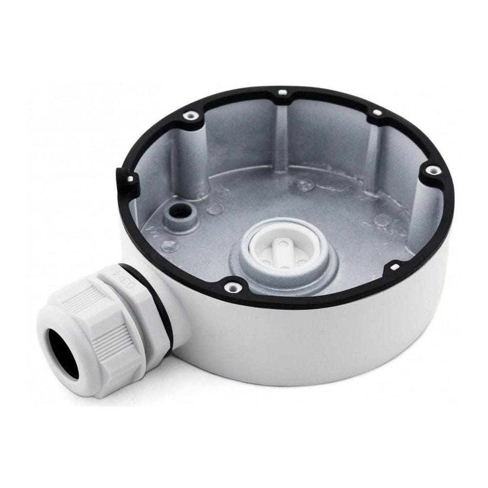 overlay_3e156a935ebf4933bc63fc481cdfa08a.jpg Doza de legatura pentru camera de supraveghere Hikvision White - imagine 1