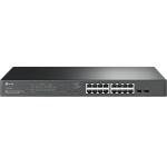 "JetStream™ 18-Port Gigabit Smart Switch with 16-Port PoE+ PORT: 16×