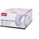 Cablu UTP CAT5E 305m, Alimentare PoE: maxim 160m, Manta exterioară