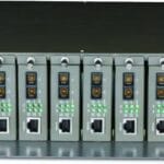 "14-Slot Media Converter Chassis SPEC: 14-Slot, Rackmount FEATURE: Redundant Power