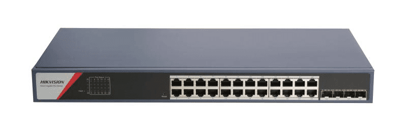 overlay_49e9310d9c32f8b346a290d8dedfc329.png Switch 24 porturi Gigabit Hikvision DS-3E1528-SI-24T4F, 24 x gigabit RJ45 - imagine 1