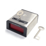 Buton panica cu retinere, carcasa metalica, NO/NC selectabil, 2 chei