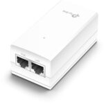 "24V Passive PoE Injector Adapter PORT: 1× Gigabit PoE Port,