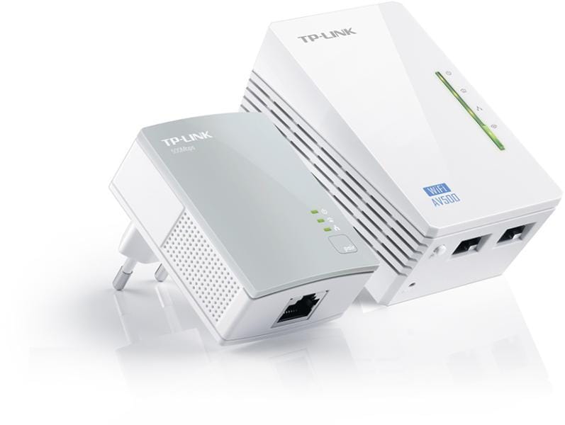 overlay_6fcf0a0901718637abcc4ec94e050407.jpg TP-Link, Adaptor PowerLine 300Mbps, Extender Wireless AV600 KIT, HomePlug AV,2 - imagine 1