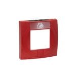 HW Carcasa buton Esser 704900 cu geam rosu sim. RAL