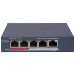 Switch PoE Hikvision DS-3E1105P-EI/M(V2), 4 × 10/100 Mbps PoE port,1